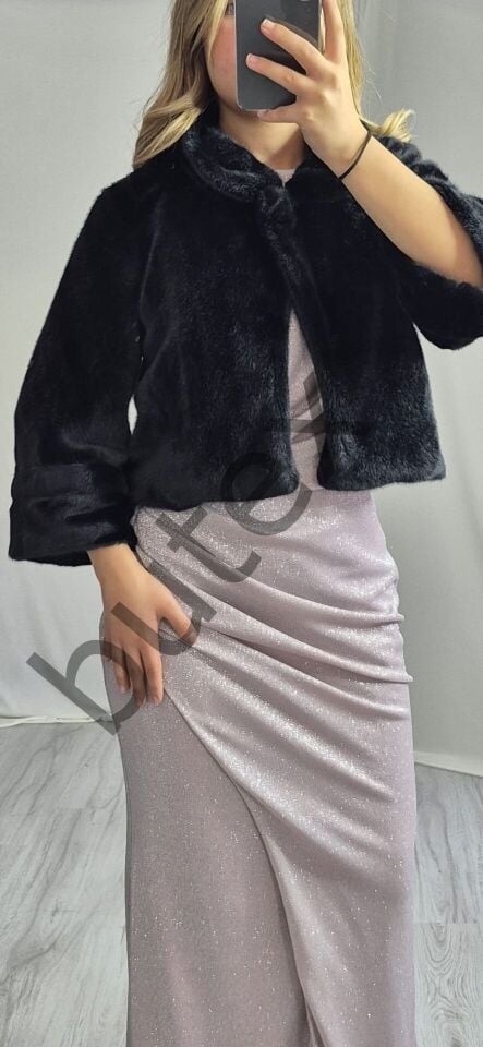 Yaka Düğmeli Kısa Etol Kürk 2697btx