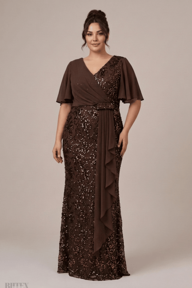 Miabella Dantel Payet Abiye Elbise 1148btx