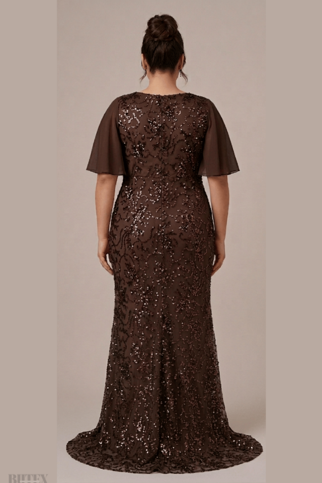 Miabella Dantel Payet Abiye Elbise 1148btx